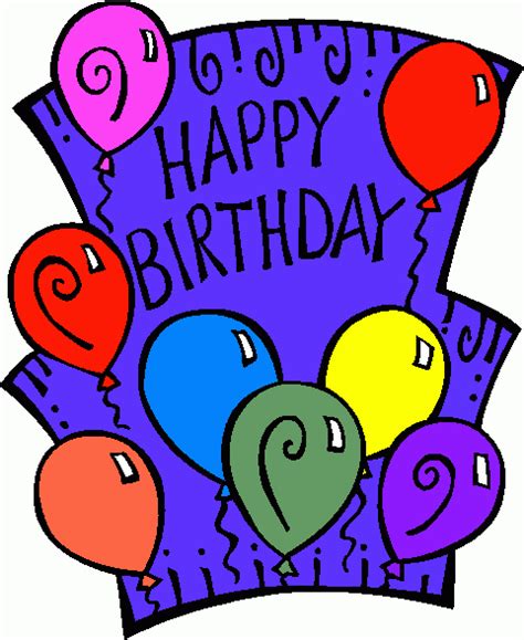 Animated Happy Birthday Clipart - ClipArt Best