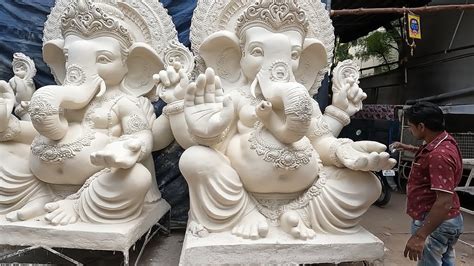 Bada Ganesh Making At Dhoolpet Ganesh Idols Making