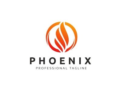 Phoenix Logo by iRussu on Dribbble