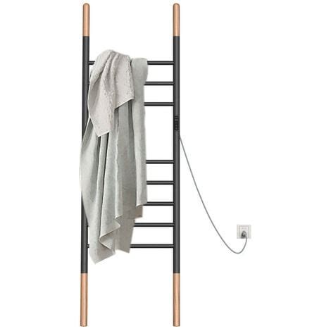 Sèche Serviettes Électrique Porte Serviettes sur Pied 150 45CM 110W