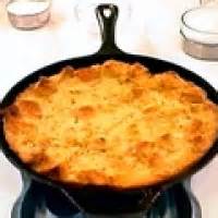 Sweet Corn Bread Pudding Recipe