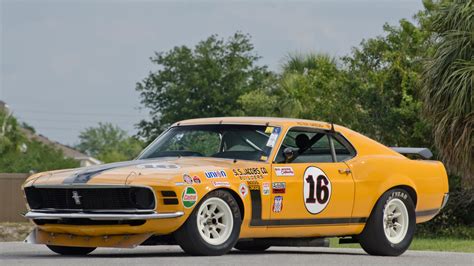 1970 Ford Mustang Boss 302 Trans Am Race Car S134 Monterey 2012