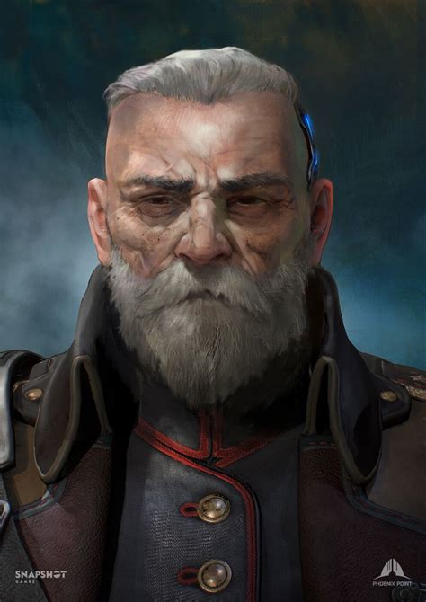 Phoenix Point faction leaders, Svetoslav Petrov in 2022 | Character portraits, Cyberpunk ...