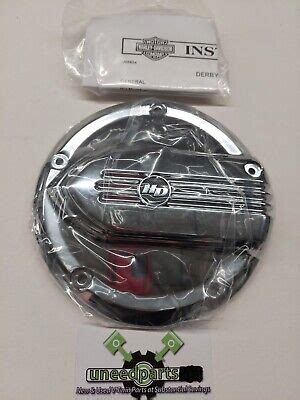 GENUINE HARLEY DAVIDSON Defiance Derby Cover Chrome 25700962 EBay