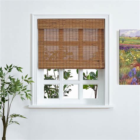 Amazon Derf Home Bamboo Roman Shades Custom Roman Shades