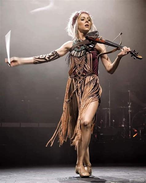 Lindsey Stirling Female Form Fae Lindsay Musicians Flapper Dress