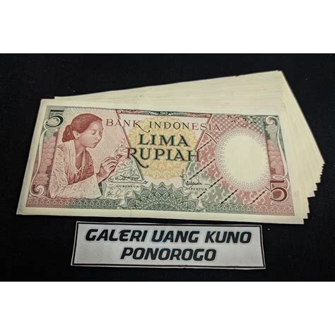 Jual Uang Kuno Rupiah Tahun Uang Kuno Rupiah Seri Pekerja