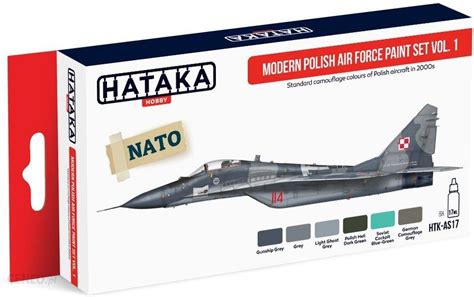 Hataka Hobby Zestaw Farb Modelarskich Red Line Htk As Modern Polish