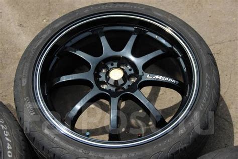 04-106 Глянцевые диски LMSport R18, 7.5+50, 5x100 - Диски во Владивостоке