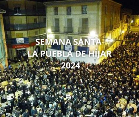 Programa Semana Santa La Puebla De H Jar Turismo En Teruel