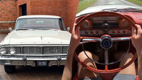 1964 Ford Galaxie 500 Fastback 390 V8 Pi Manual Pov Test Drive And Walk