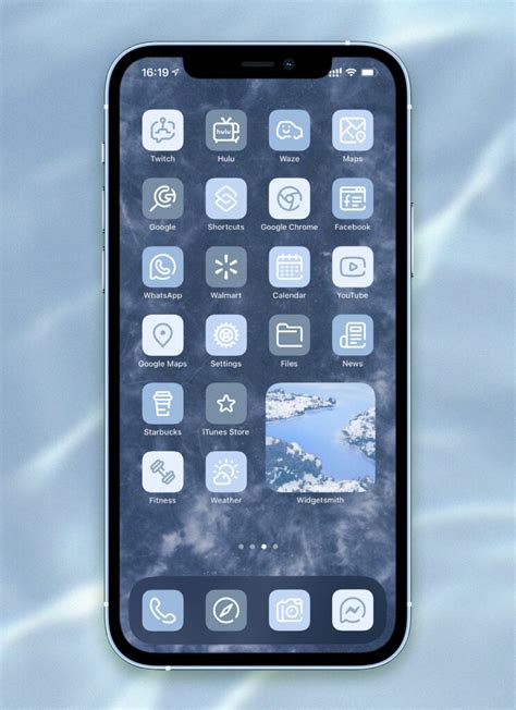 Light Blue App Icons For Ios 14 And Android Free Aesthetic Baby Blue Icons