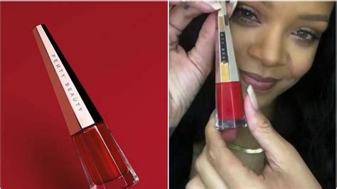 Rihanna Does Fenty Beauty Stunna Lip Paint Tutorial | Teen Vogue