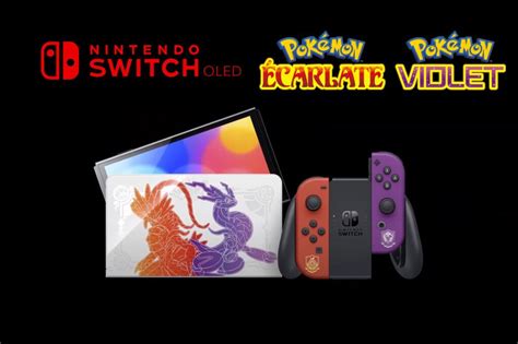 Nintendo Switch OLED où précommander l édition limitée Pokémon Violet