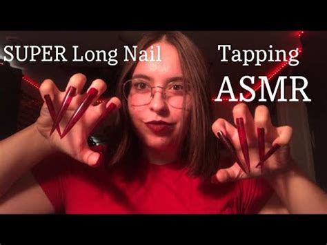 Asmr Tapping With Extreme Long Nails