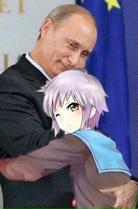 Weird pics of Putin with anime girls | Anime Amino