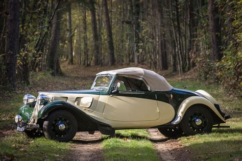 Photo CITROEN TRACTION 11 cabriolet 1939 médiatheque Motorlegend