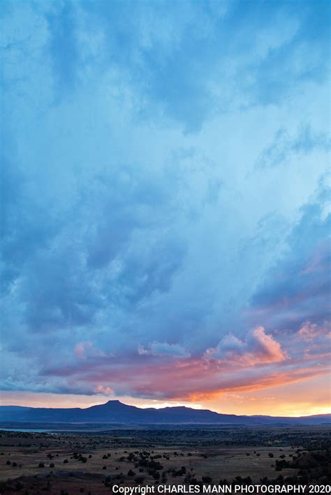 Pedernal Big Sky Fall Abiquiu Nm Mann Mg Tif Charles Mann