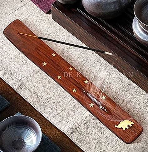 Incense Stick Holder Incense Stick Holder With Ash Catcher Wooden Set