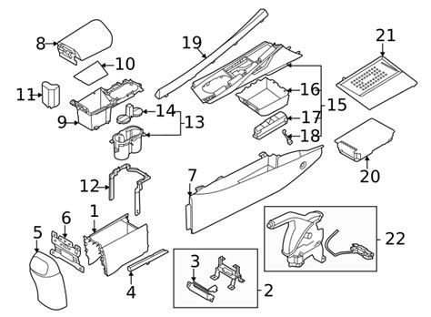 Genuine Center Console For 2021 2023 Hyundai Elantra Part 84611