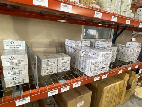 Warehouse Rack Vertical Wire Shelf Dividers | rackandshelf.com