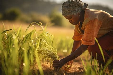 Premium Photo Empowering African Women In Sustainable Agriculture