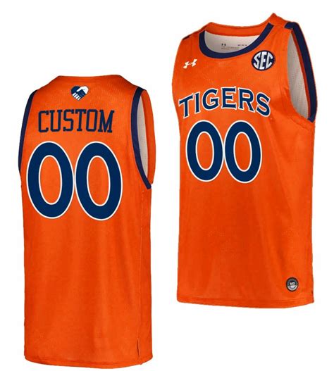 [available] Buy New Custom Auburn Tigers Jersey Orange