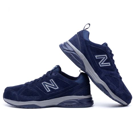 Mens Wide Fit New Balance Mx624nv4 Trainers Navy New Balance Wide Fit Shoes