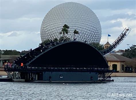 PHOTOS VIDEO Arm Of Harmonious Barge Being Tested In Disney World