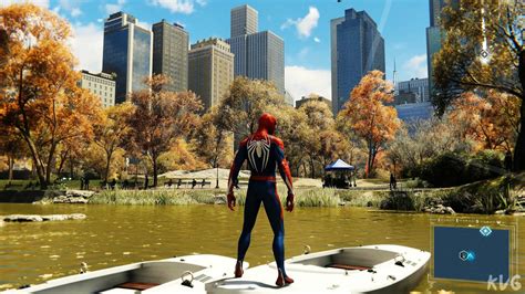 Marvels Spider Man Remastered Central Park Open World Free Roam