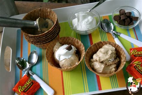 Homemade Peanut Butter Cup Ice Cream Pocket Change Gourmet