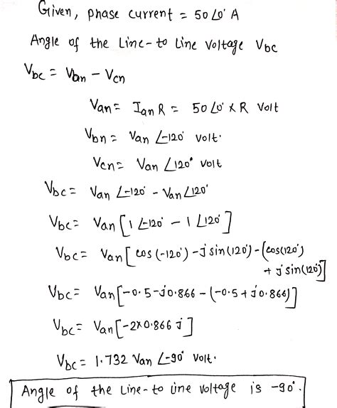 Solved 2 44 A Y Connected Three Phase Resistive Load Has An A Phase