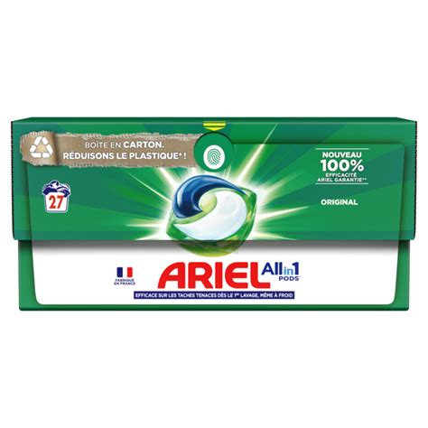 Bon Plan Ariel Pods 2 Paquets De Lessive Gratuits Sur Auchan