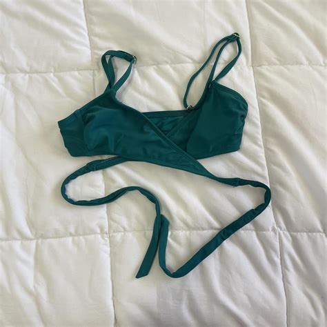 Xhilaration Women S Green Bikini And Tankini Tops Depop