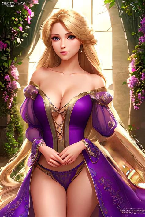 Sexy Rapunzel By Evandro Marques Amvai Art By Evandromarquesamv On