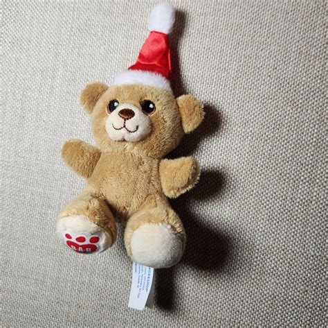 Build-A-Bear | Toys | Buildabear Accessory Its A Christmas Bear For Your Bear Mini W Santa Hat ...