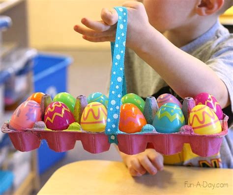 Homemade Easter Baskets Kids Can Make with Recyclables | Fun-A-Day!