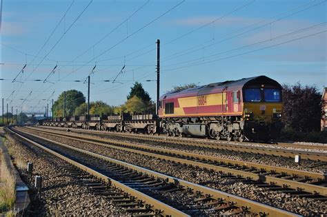 66184 DB Class 66 0 No 66184 Passes Copmanthorpe On 20th Flickr