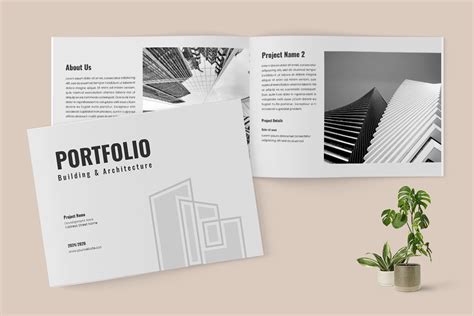 Landscape Architecture Portfolio Layout Graphic by Pixeness Digital ...