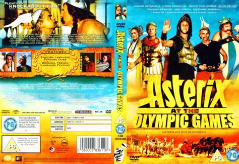 Asterix At The Olympic Games (2008) R2 - Movie DVD - CD Label, DVD ...