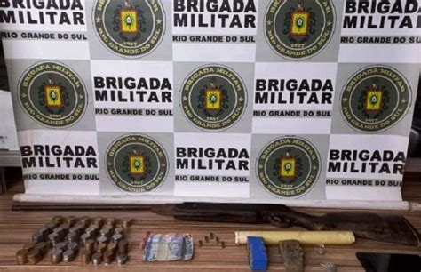 Brigada Militar De Uruguaiana Prende Suspeito Por Porte Ilegal De Arma