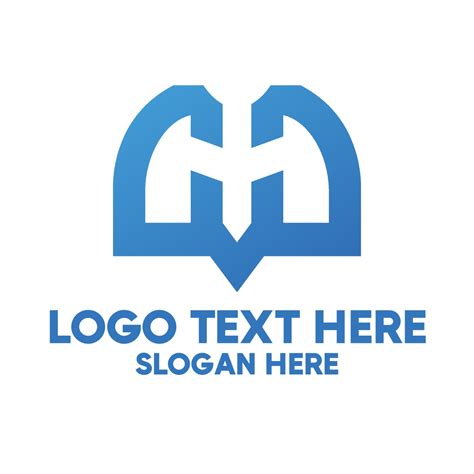 Blue Letter M Logo | BrandCrowd Logo Maker