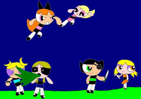 Dark Powerpuff Girls Vs Powerslut Girls Redux By Rcblazer On Deviantart