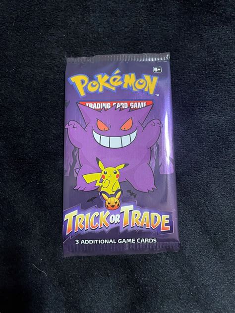 Pokemon Trick Or Trade Booster Pack Halloween Pack New Single Pack Ebay