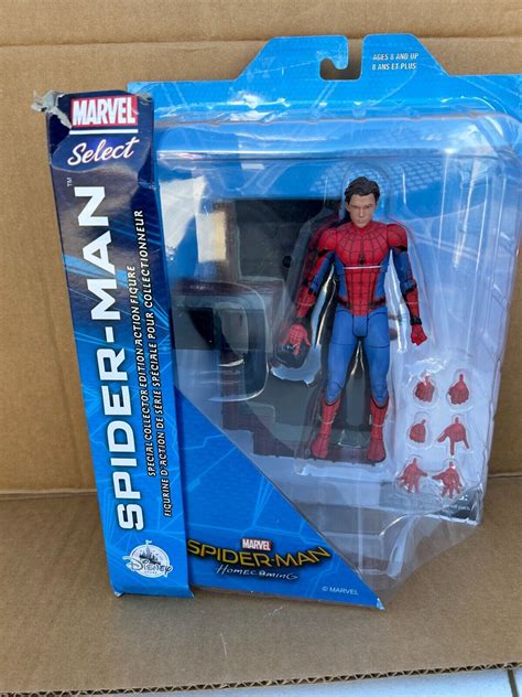 Spider Man Marvel Select By Diamond Spider Man Homecoming 7 Ebay