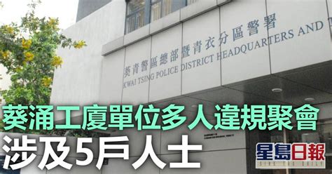 葵涌工廈單位多人違規聚會 女負責人被捕8人遭票控 星島日報 Line Today