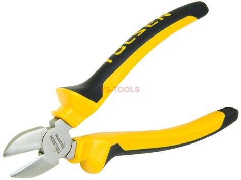 7in 180mm Diagonal Side Wire Cutting Snip Pliers Insulated Soft Grips