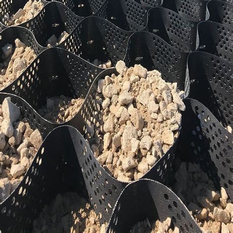 Honeycomb Geogrid Driveway Gravel Slope Plastic Hdpe Plastic Hdpe