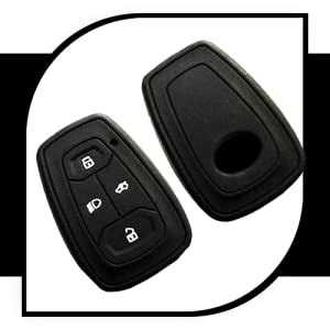 TAZZX Silicon Key Cover Set Of 2 Compatible With Tata Nexon Harrier