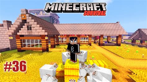 Membuat Kandang Domba Minecraft Survival Indonesia Eps Youtube